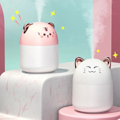 Kawaii USB Air Humidifier & Diffuser with Night Light - USATRENDZ
